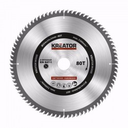 KRT020429 - Pilový kotouč na dřevo 254mm, 80T KREATOR