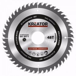 KRT020409 - Pilový kotouč na dřevo 160mm, 48T KREATOR